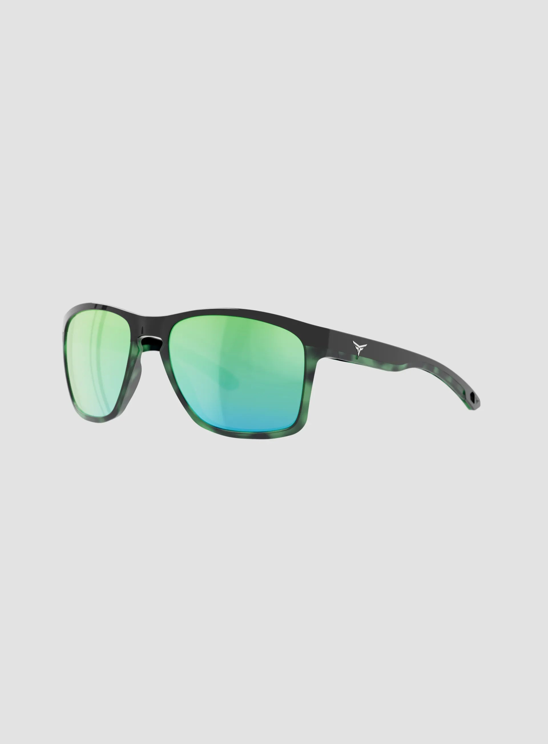 Blue Chip Brown w. Green Mirror Polarized