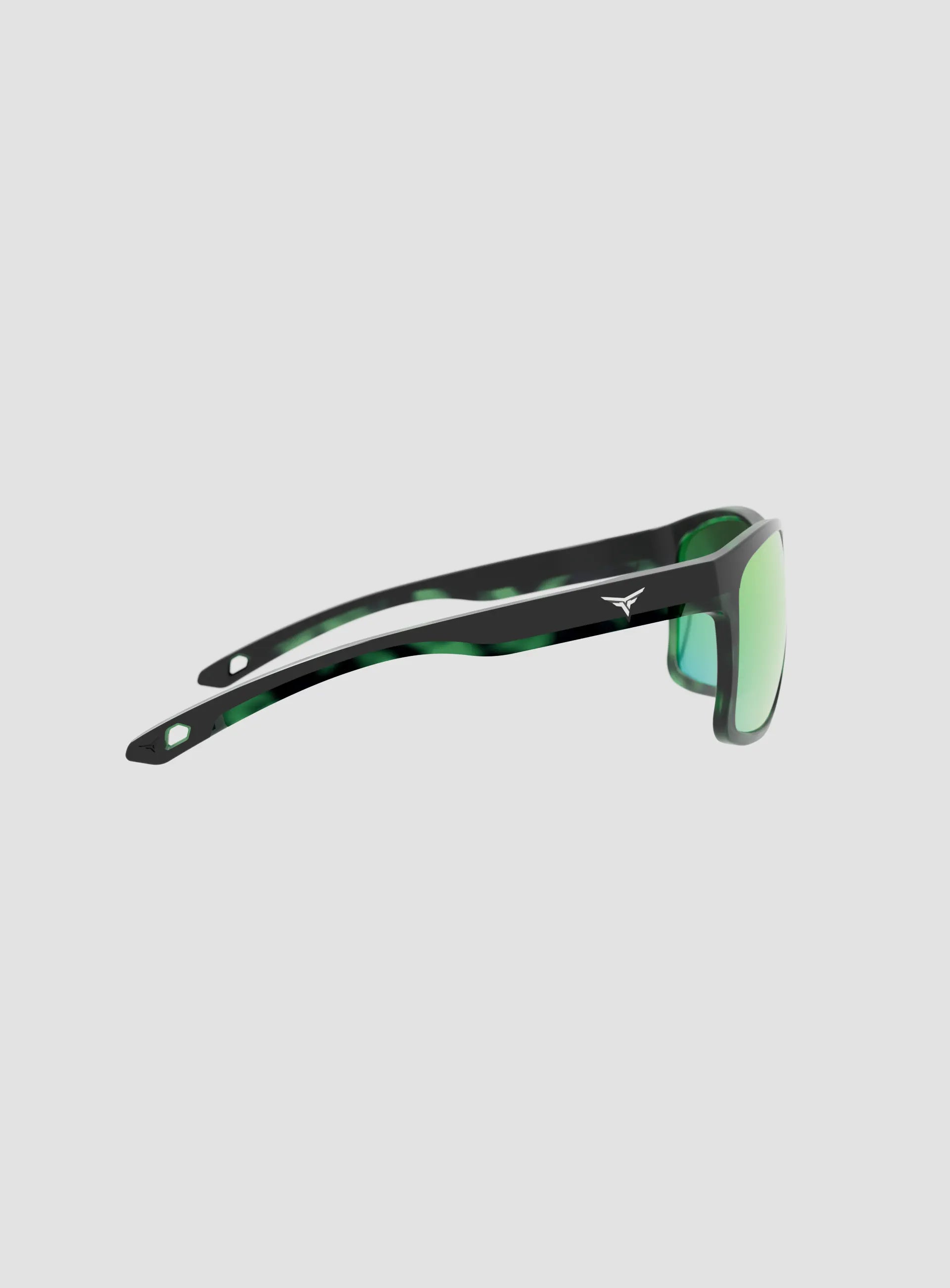 Blue Chip Brown w. Green Mirror Polarized